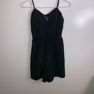 Wet Seal Black Romper sz S